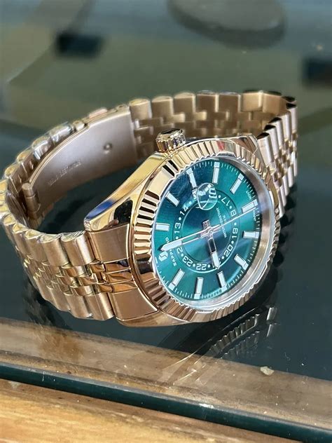 rolex sky dweller homage|rolex sky dweller for sale.